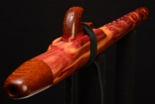 Eastern Red Cedar Native American Flute, Minor, Mid G-4, #F14K